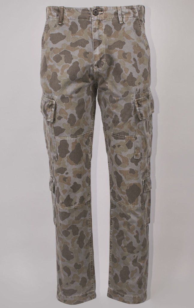 Брюки-карго ALPHA INDUSTRIES ACU BATTLEWASH PANT плотные FW 23/24